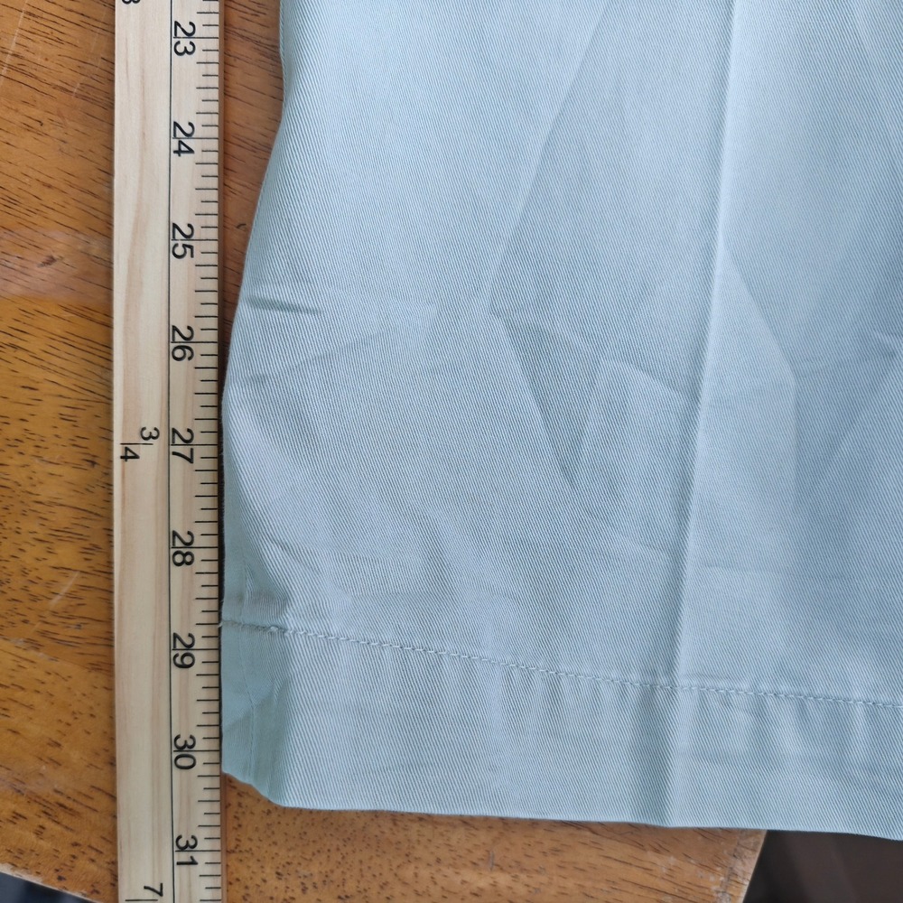 Polo Ralph Lauren Ethan Pant Mens 42x32 Khaki Tan Pleated Cotton Chino Trousers - Picture 6 of 8